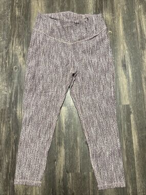 CALIA by Carrie Underwood  purple jacquard Leggings